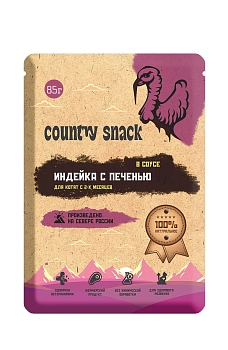 Country snack пауч для котят (в соусе)